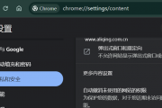 谷歌浏览器弹出式窗口和重定向是什么意思？